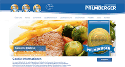 Desktop Screenshot of metzgerei-palmberger.de